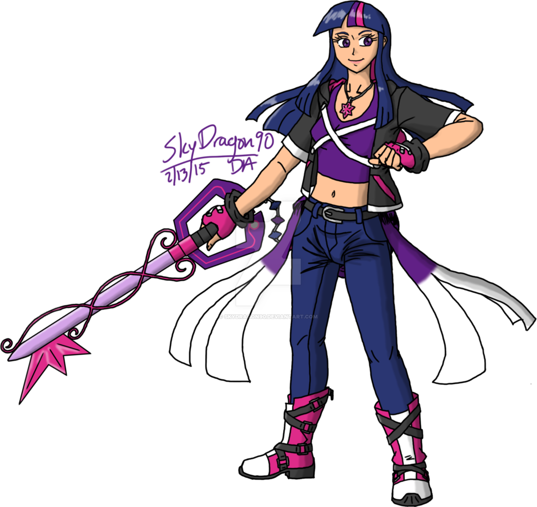 Skydragon90, Belly Button, Clothes, Human, Humanized, - Mlp Kingdom Hearts Sunset Shimmer (1085x1024), Png Download