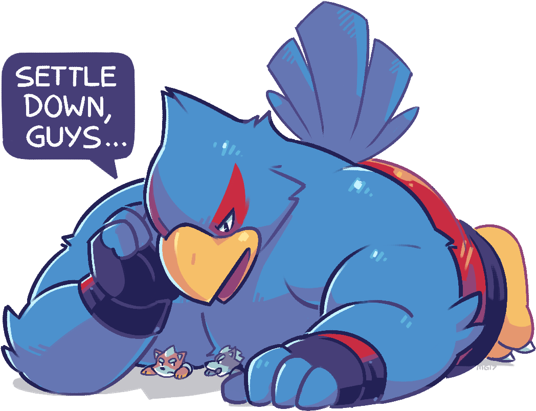 Bigfalco - Beak Furry (1057x813), Png Download