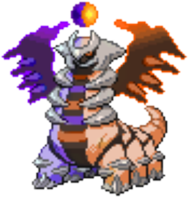 Equinox Giratina - Cool Shiny Pokemon Gifs (420x420), Png Download