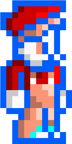 Grand Dad - Character Base Pixel Art (370x560), Png Download