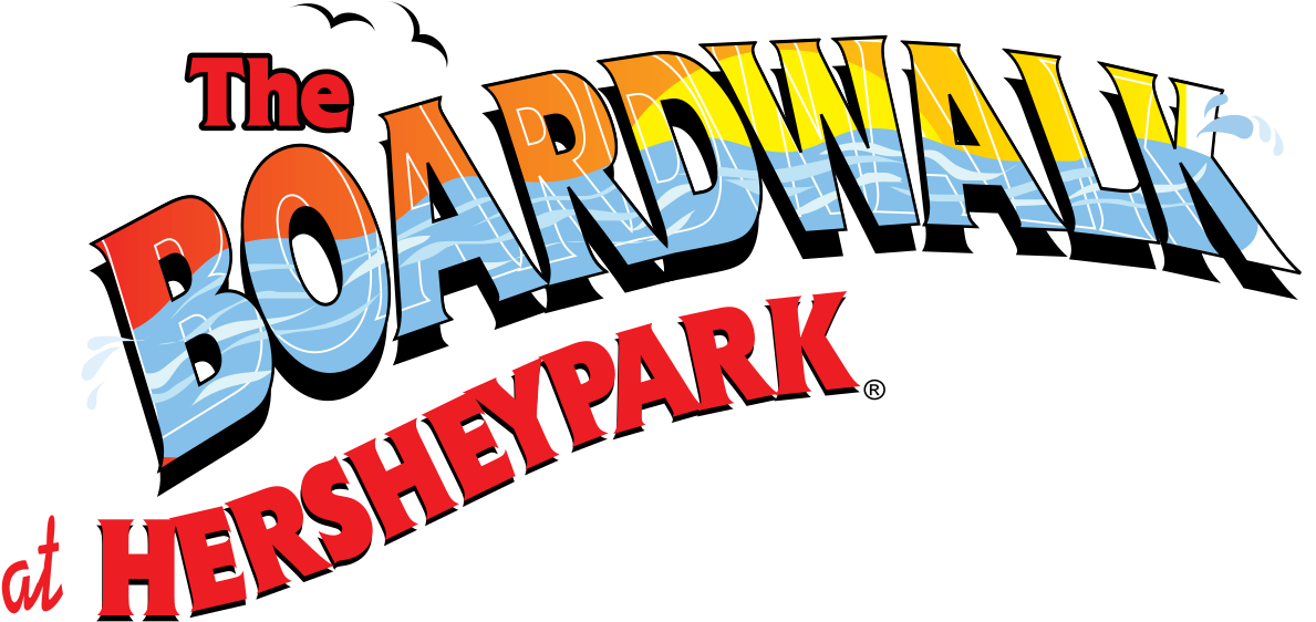 Vector Royalty Free Library The Boardwalk At Hersheypark - Hershey Park Boardwalk (1200x593), Png Download