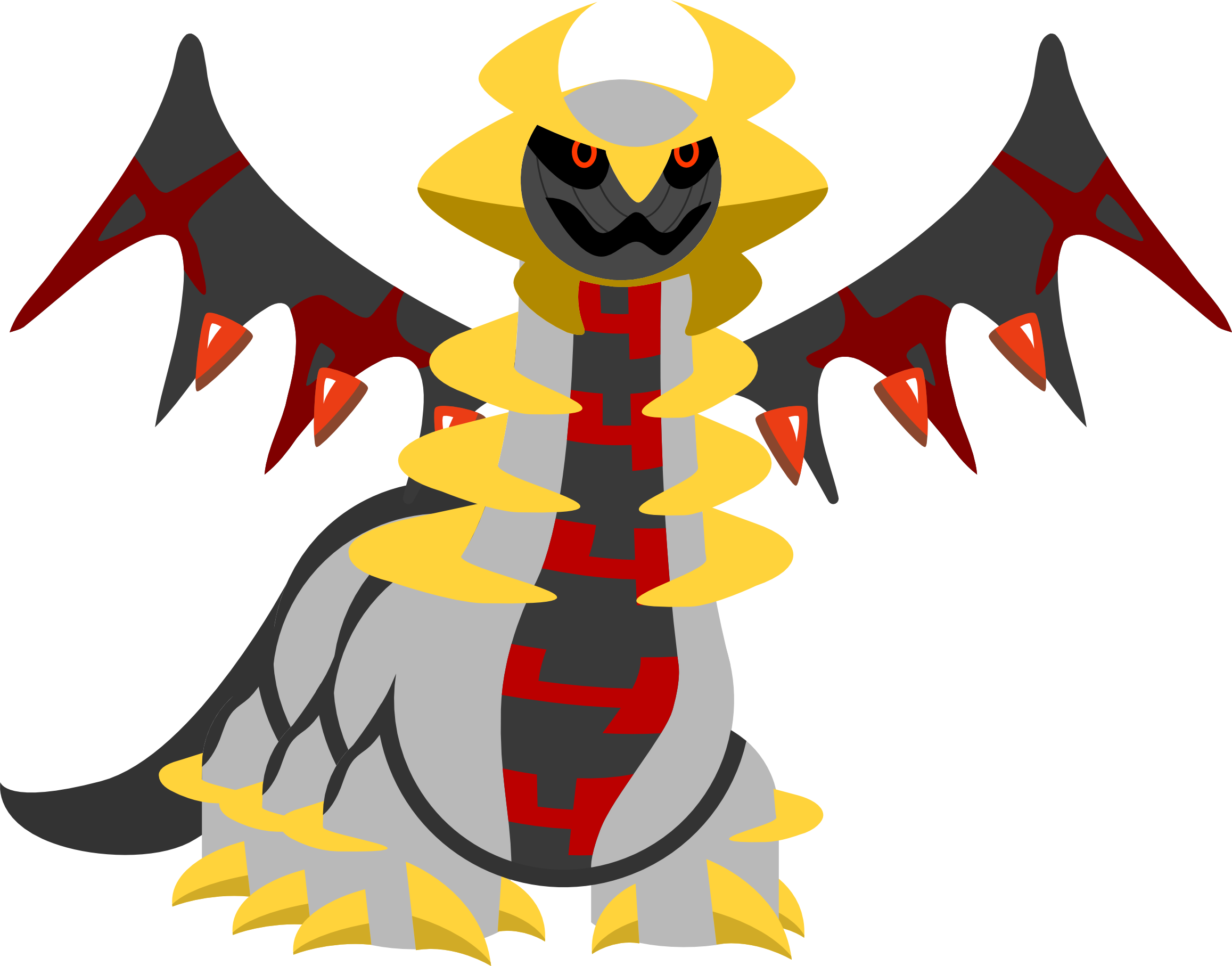 View Giratina , - Diaper (2314x1814), Png Download
