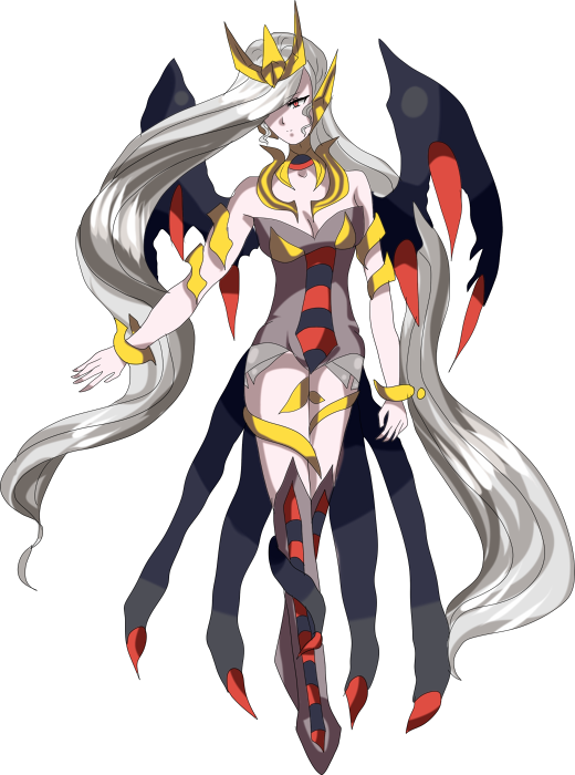 Giratina Origin Forme - Pokemon Giratina As A Human (520x700), Png Download
