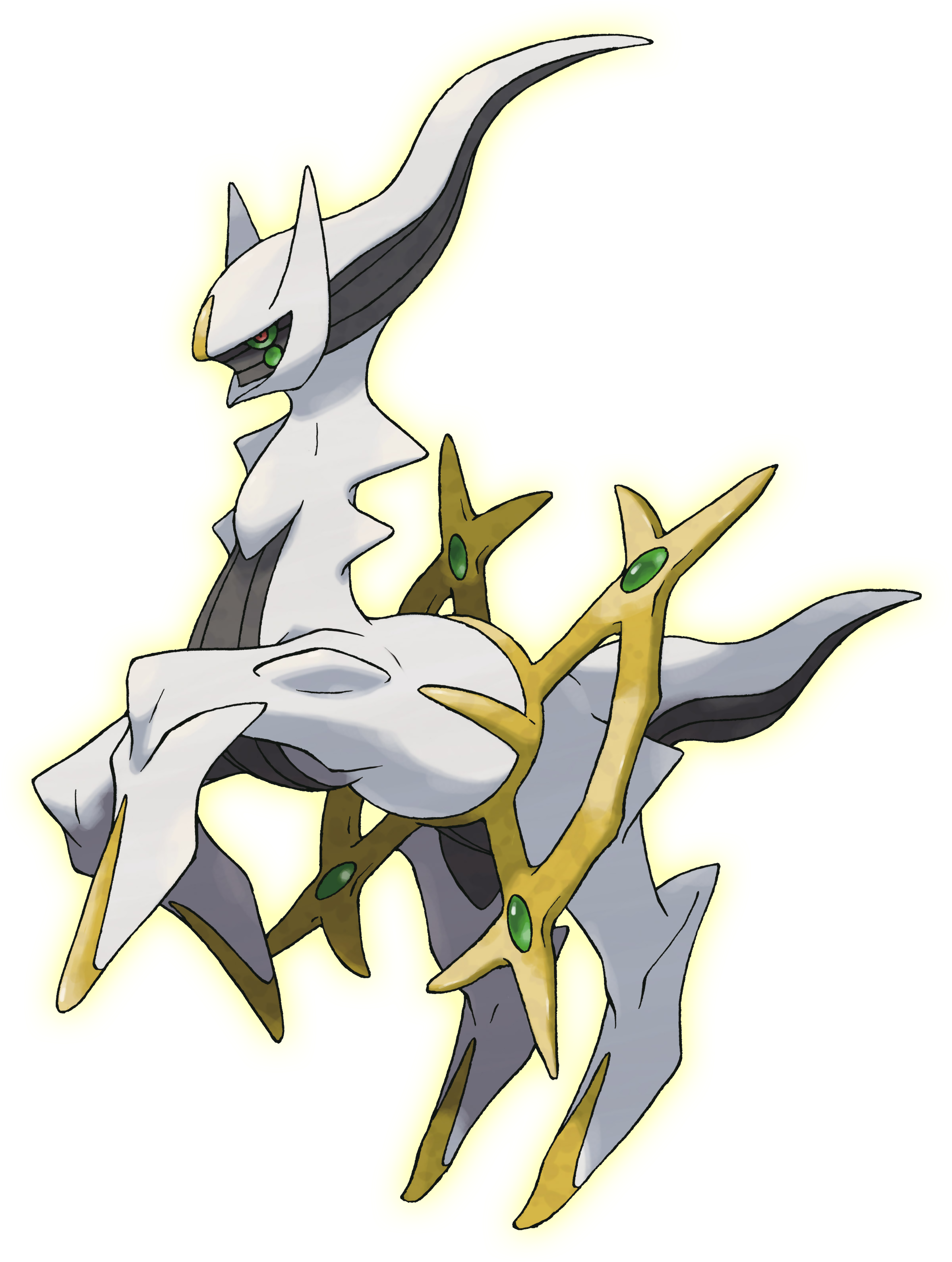 Arceus, The Alpha Pokémon - Pokemon Platinum Arceus Poster Pack (2411x3210), Png Download