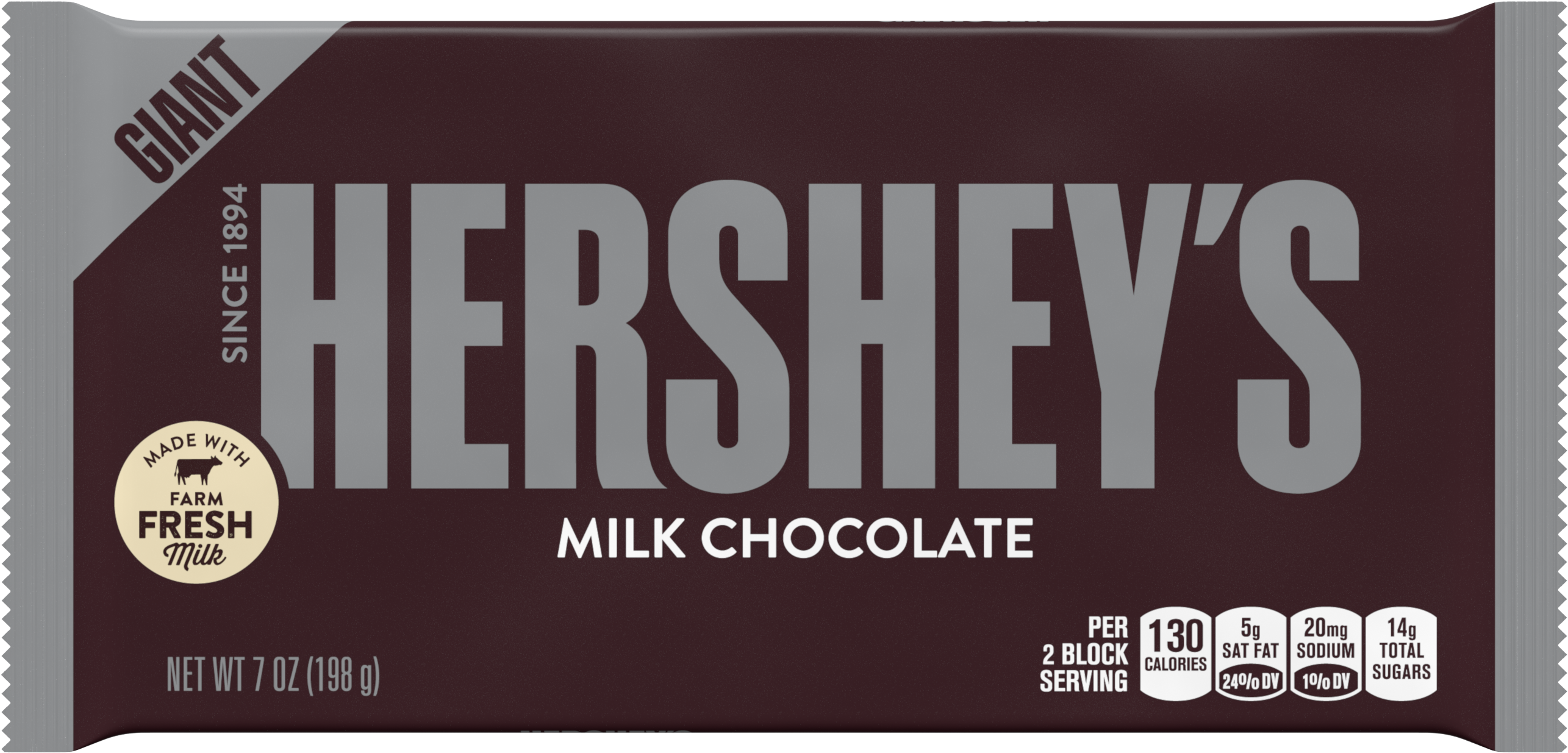 Hershey's, Milk Chocolate Candy Giant Bar, - Hershey Milk Chocolate Price (3000x3000), Png Download