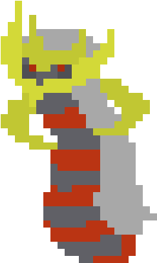 Giratina-wip - Cartoon (400x540), Png Download