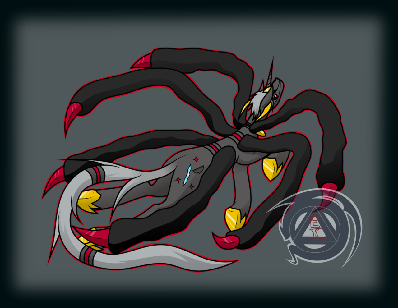 Erinkarsath, Giratina, Pokémon, Ponified, Safe - Giratina (1280x991), Png Download