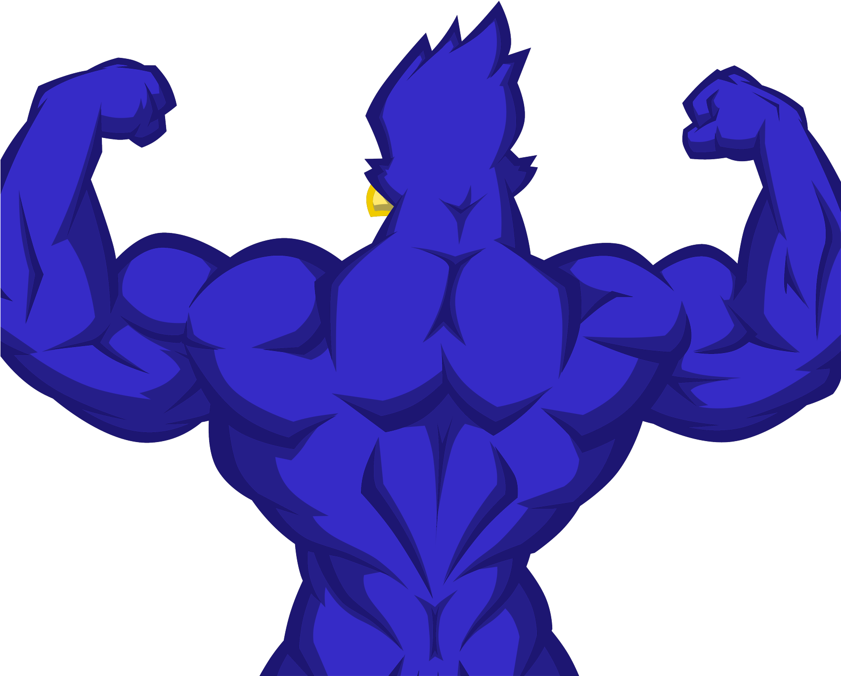 Falco's Back - Falco Back (1700x1400), Png Download