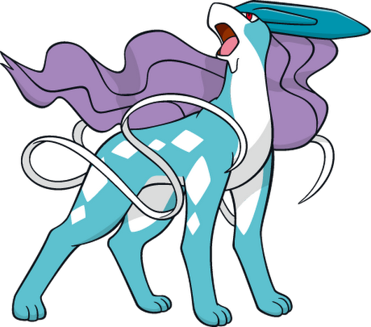 Photo - Suicune Png (530x467), Png Download