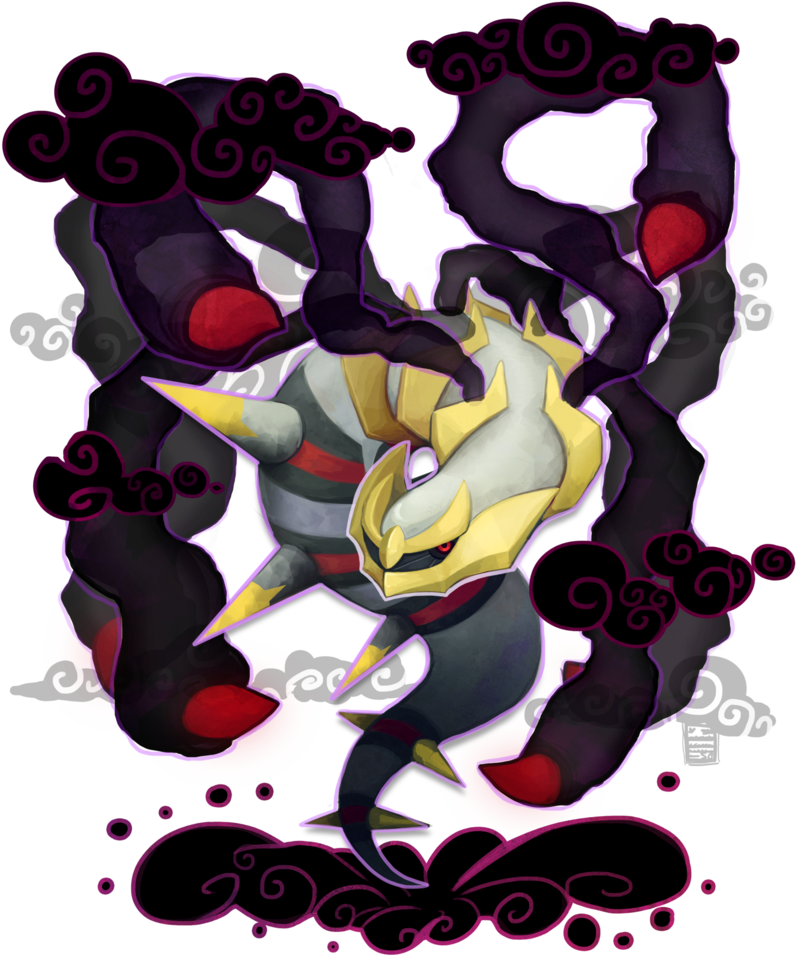 Giratina Origin By Stormful On Deviantart - Giratina (814x981), Png Download