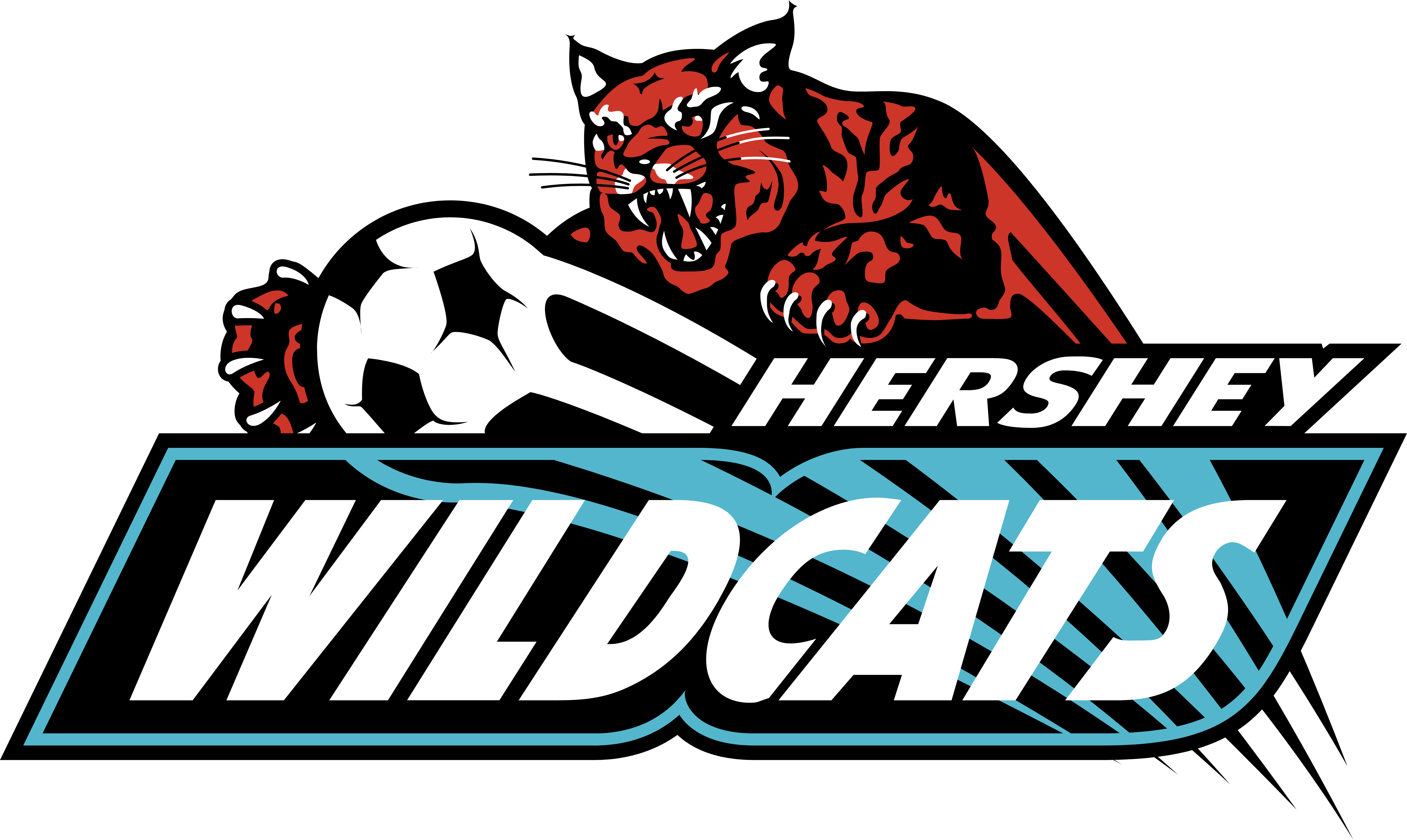 Wildcats Logo Hershey - Arizona Wildcats (5000x2986), Png Download
