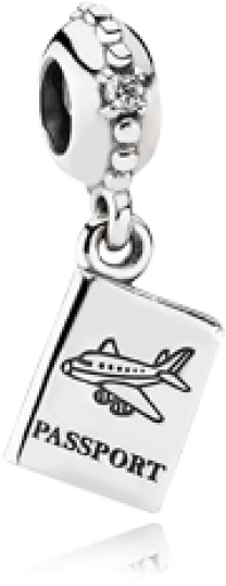 Png Free Stock Adventure Awaits Passport Charm - Travel Pandora Charm (750x750), Png Download