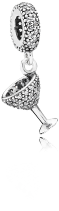 Night Out Pandora Charm - Pandora 791535cz Night Out Charm (435x435), Png Download