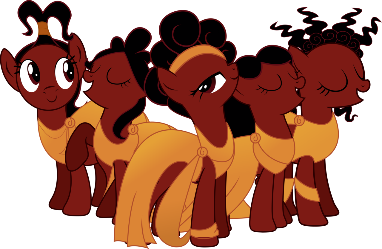 Theshadowstone, Disney, Hercules, Muses, Ponified, - Mlp Hercules Muses (1280x833), Png Download