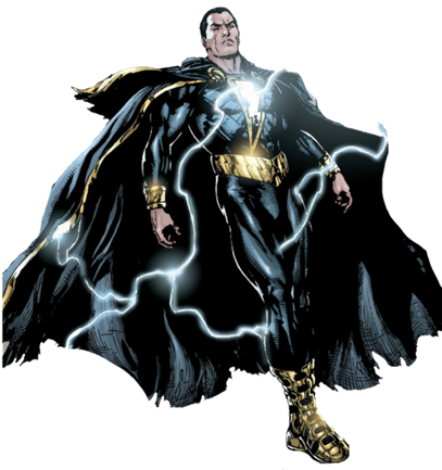 Black Adam (407x433), Png Download