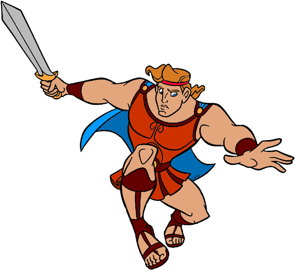 Hercules Clip Art - Hercules Disney Toys Sword (600x544), Png Download