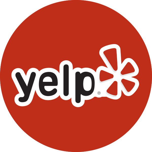 Yelp Png Icon - Yelp Icon Circle Png (600x600), Png Download