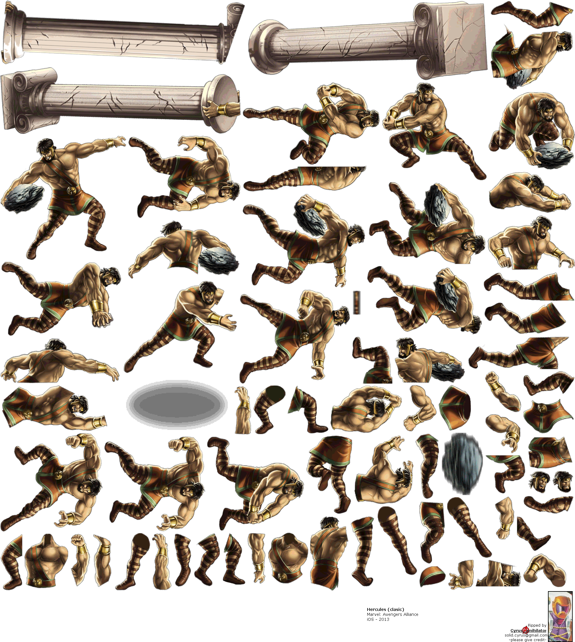 Click For Full Sized Image Hercules - Amstrad Cpc (1994x2220), Png Download