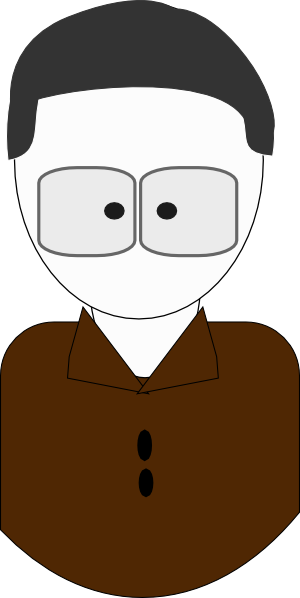 Grandpa Cartoon Svg Clip Arts 300 X 598 Px (300x598), Png Download