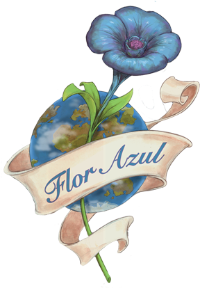 Brief History Of The Blue Flower - Fredericksburg (339x437), Png Download