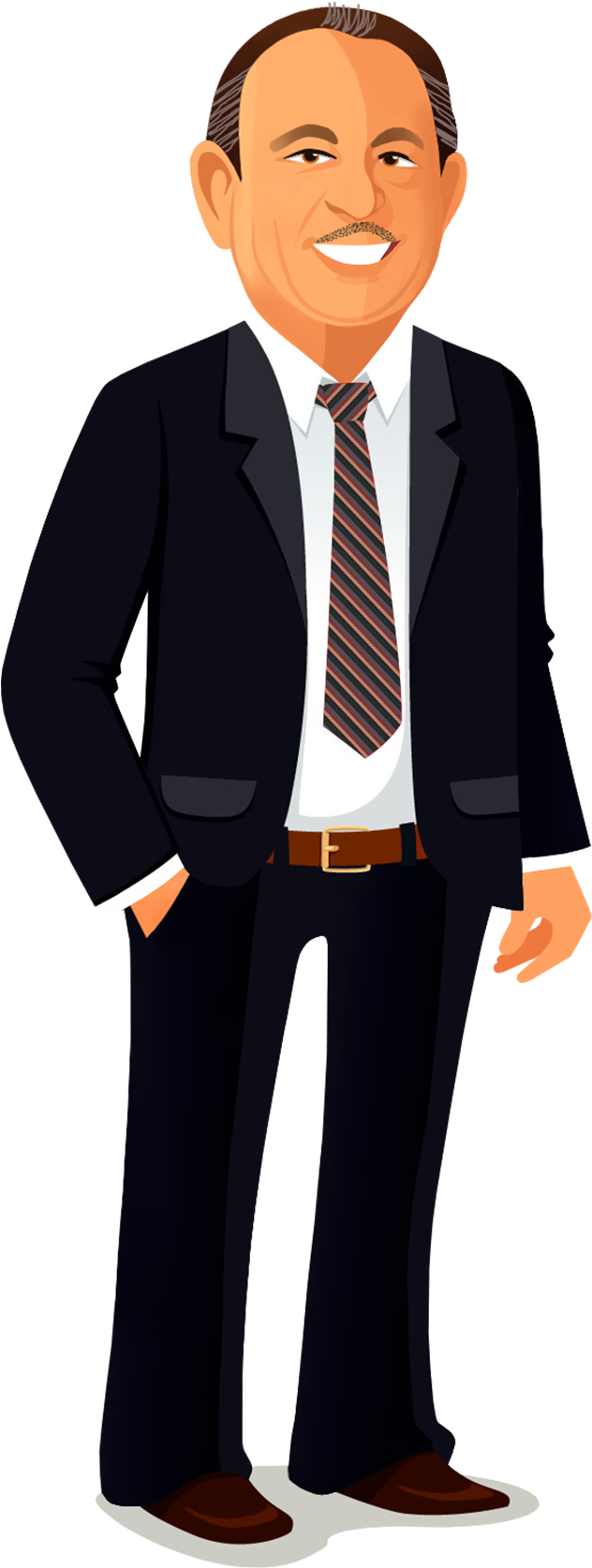 Grandpa - Drawing (1200x1800), Png Download