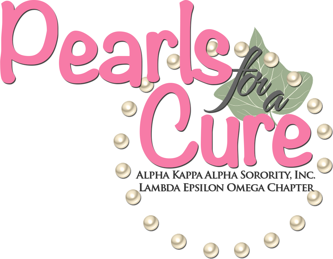 Pearls Fora Cure Logo - Omega (1310x1022), Png Download