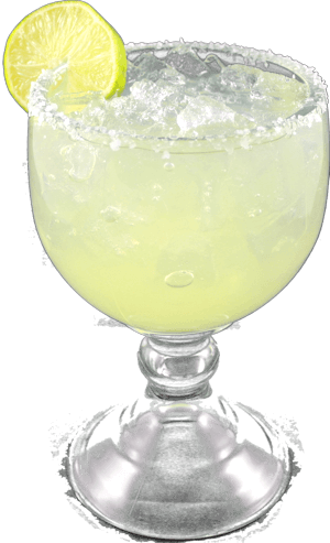 Bebidas - Jumbo On The Rocks Margarita (300x493), Png Download