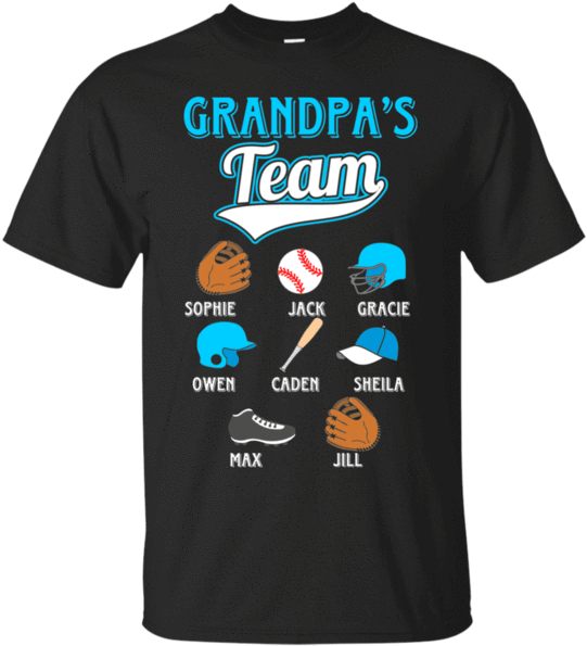 Personalized Grandpa's Baseball Team T-shirt - Zero Two X Hiro (600x600), Png Download