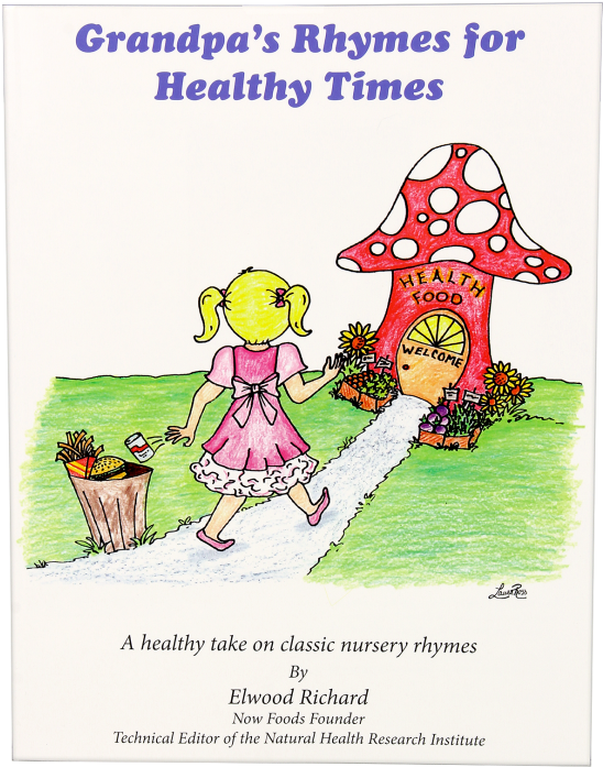 Grandpa's Rhyme Book - Now Vitamins - Grandpa's Rhymes For Healthy Times (620x740), Png Download