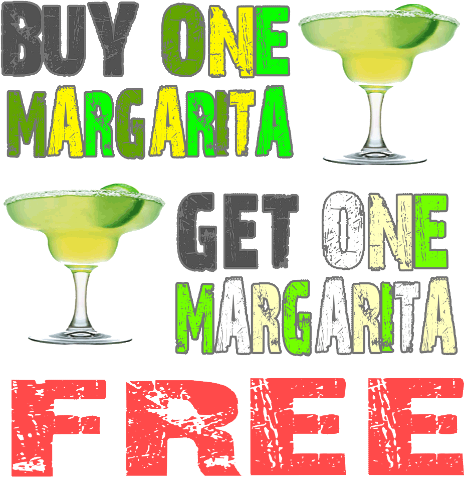 Contact Me - Buy One Get One Free Margarita (1000x1000), Png Download