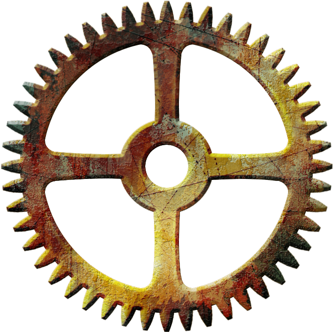 Steampunk Gear Transparent Png - Engranaje Steampunk (900x900), Png Download