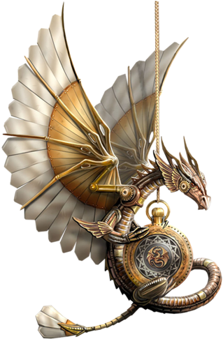 Article Steampunk Steampunk Is A Sub - Steampunk Dragons (328x500), Png Download