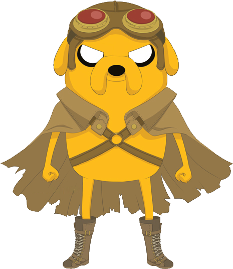 Jake Steampunk - Jake Hora De Aventura (506x561), Png Download