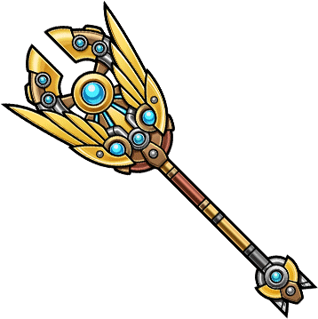Gear-steampunk Staff Render - Steampunk (380x380), Png Download