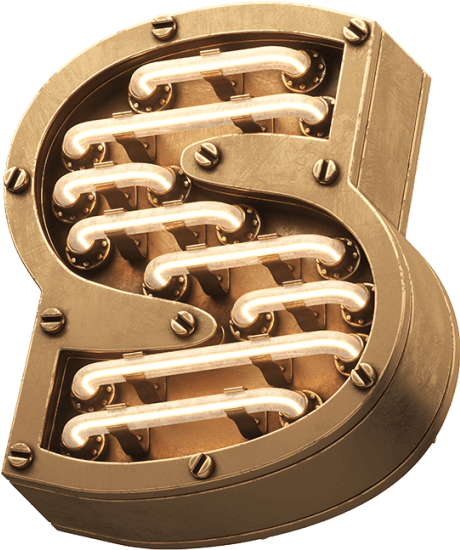 Steampunk Revolution Of Creative Font - Light (595x595), Png Download