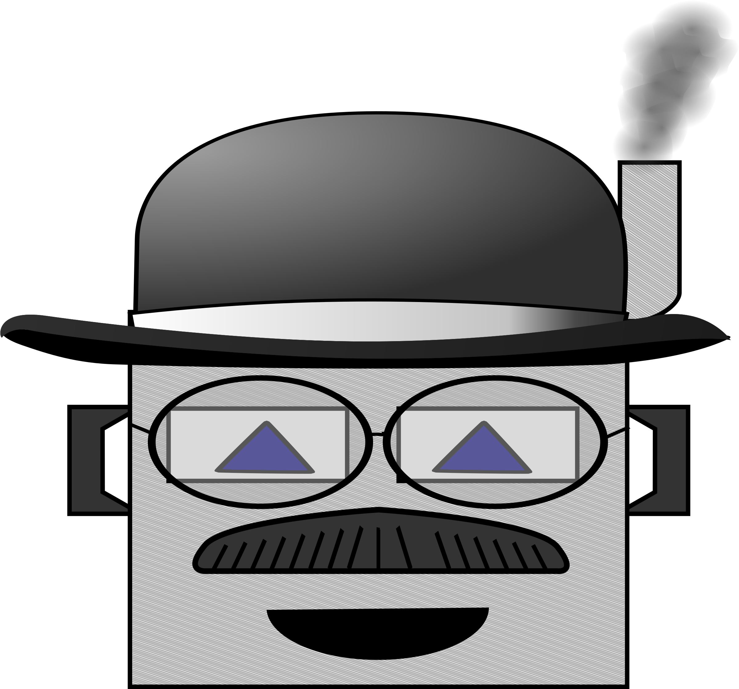 This Free Icons Png Design Of Steampunk Automatic Man (2400x2265), Png Download