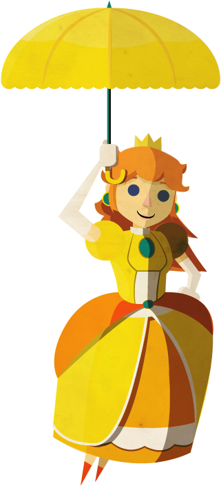 “princess Peach This Is What I've Done - Princess Daisy (372x734), Png Download