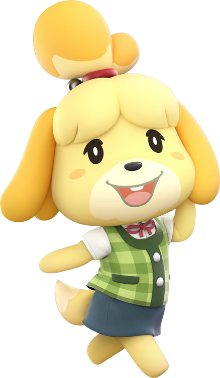 As It's For A Character Included In The Roster Ie - Super Smash Bros Ultimate Isabelle (438x750), Png Download