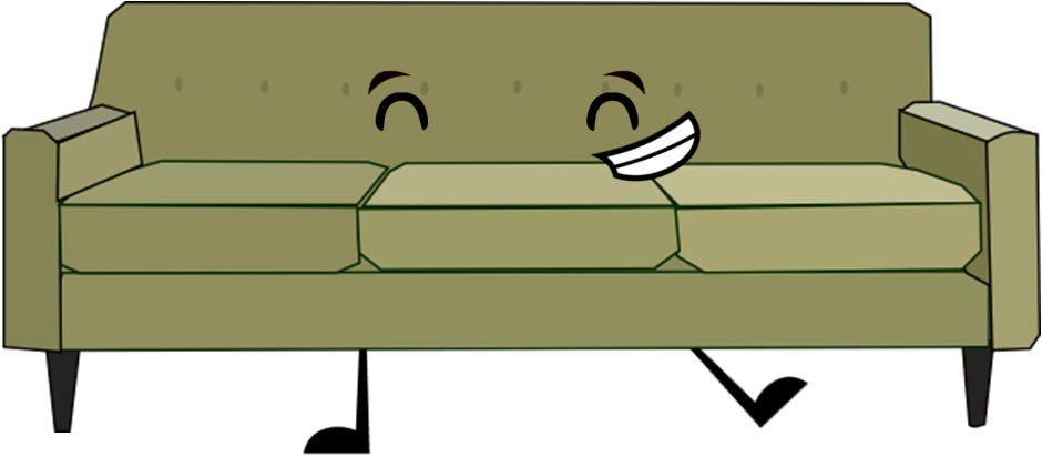 Sofa - Sofa Clipart (940x412), Png Download