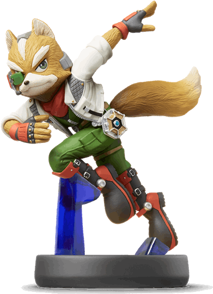Nintendo Amiibo - Star Fox Amiibo (600x600), Png Download
