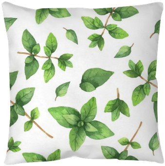 Watercolor Vector Seamless Pattern Hand Drawn Herb - Watercolor Painting (400x400), Png Download