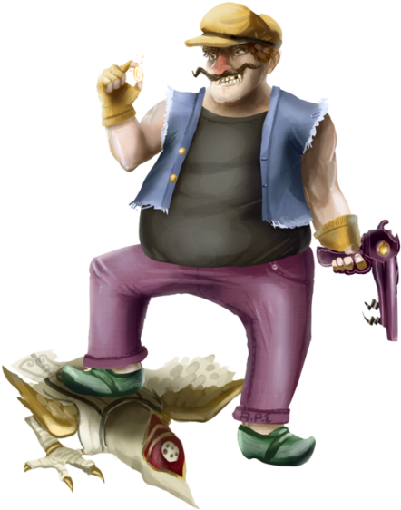 #6 Warionetta That Time When You Get Something Awful - Sitting (500x655), Png Download