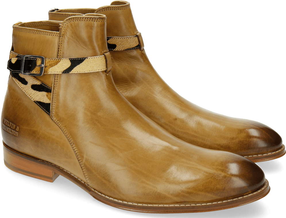 Ankle Boots Kane 1 Cashmere Strap Hair On Cemo - Chelsea Boot (1024x1024), Png Download