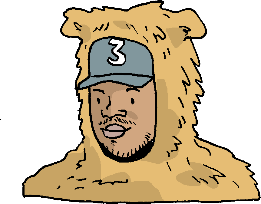 Chance The Rapper - Chance The Rapper Clipart (975x719), Png Download