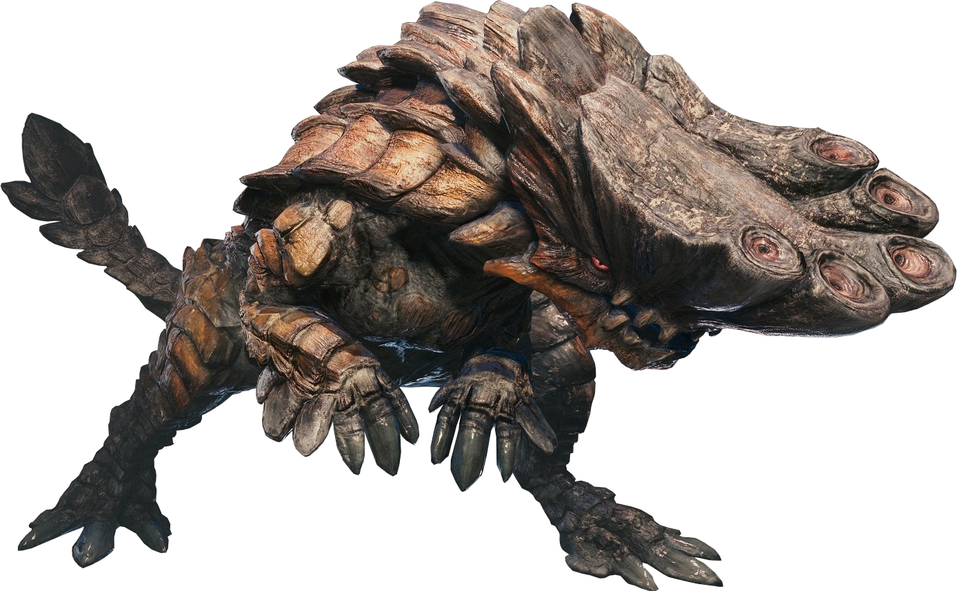 Image Shows The Barroth From Monster Hunter - Monster Hunter World Barroth (1388x858), Png Download