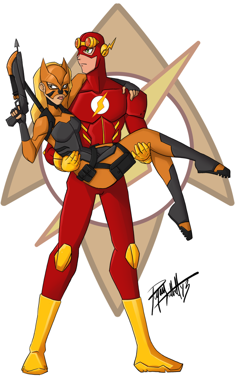 Kid Flash If He Didn - Wally West (750x1200), Png Download