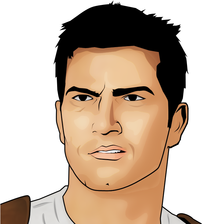 More Like Nathan Drake Uncharted By Gazwefc - Uncharted Nathan Drake Vector (700x750), Png Download
