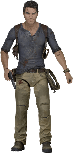 A Thief's End - Uncharted 4 Nathan Drake Figure (600x600), Png Download