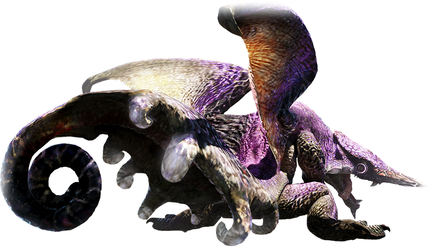Monster Hunter Chameleos (848x492), Png Download