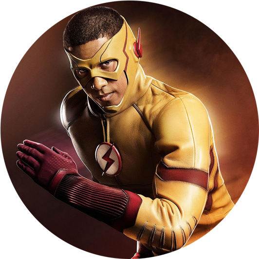 Kid Flash Costume Revealed The Cw Unveils Wally West's - Keiynan Lonsdale Kid Flash (540x540), Png Download